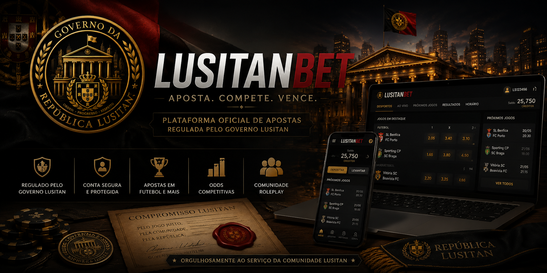 LusitanBet — Apostas Oficiais